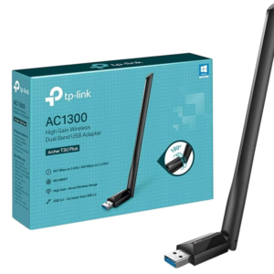 TP-Link Archer T3U Plus Chiavetta WiFi AC1300Mbps, Alto Guadagno, Wireless Dual Band, Adattatore USB